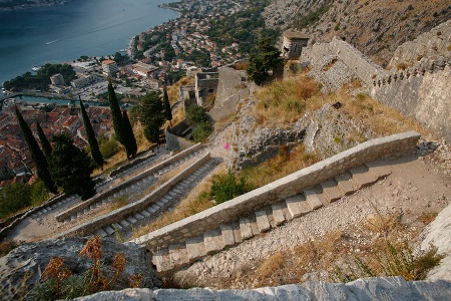 Kotor Walls and Climbing to the Top